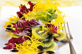 Endivien Salat Mit Kiwi Rezept Fit For Fun Rezept Endivien Endivien Rezepte Salat