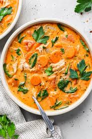 Feel free to reduce the amount if you're not as much of a fan as i am. Creamy Dairy Free Chicken And Vegetable Soup Gluten Free Whole30 Paleo Nyssa S Kitchen