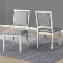 You'll want your table to either match or complement the chairs. White Wood Kitchen Dining Chairs You Ll Love In 2021 Wayfair