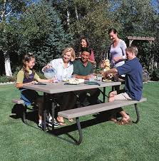 Lifetime Folding Putty Picnic Table Picnic Table Folding Picnic Table Plastic Picnic Tables