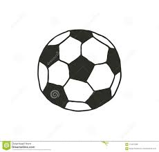 Are you in the mood for football? Illustration For Boll For Fotboll For Tecknad Film For Handattraktionvektor Pa Vit Bakgrund Stock Illustrationer Illustration Av Gulligt Utformning 114351036