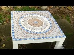 Diy Mosaiktisch Aus Fliesenresten Mandala Ooffenbar Youtube