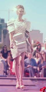 Second Year Fashion Student Drapery Design Amalgamate Avantgarde Runway Fedisafashionflash Student Fashion Fashion Show Short Dresses