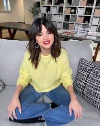 (cnn) selena gomez is feeling confident and proud, and is showing the world her kidney transplant scar, three years after receiving a new organ from her. Acne Studios Fuzzy Sweater Worn By Selena Gomez Igtv February 4 2020 Spotern