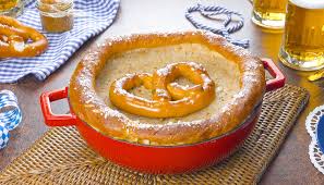 I still make my grandma's rye bread, riwwelkuchen, grebbel, and bierok (also known as kraut kuchen, but we called them beer hogs as kids because we couldn't say bierok!) Herzhafter Kuchen Furs Oktoberfest Mit Sauerkraut