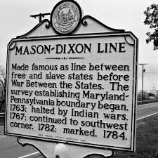 The Mason Dixon Line Defined Not Only The Border Of Maryland And Pennsylvania But The Cultural And Political Lines Of N Maryland Mason Dixon Historical Marker