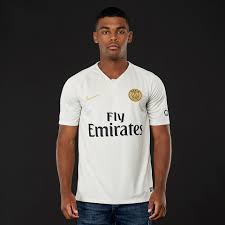 For five out of the past six seasons, paris saint germain has held the crown. Nike Paris Saint Germain 2018 19 Away Stadium Ss Jersey Light Bone Truly Gold