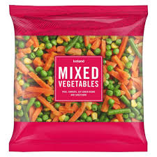 Amount of calories in frozen mixed vegetables: Iceland Mixed Vegetables 900g Vegetables Iceland Foods