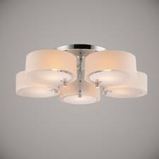 Modern Ceiling Light 5 Lights E26 E27 Brushed Nickel Acrylic Glass Modern Flush Mount For Modern Flush Mount Ceiling Light Ceiling Lights Modern Ceiling Light