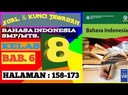 Aug 03, 2021 · kunci jawaban uk halaman 37 sejarah indonesia kelas xi sma bahsa. Soal Kunci Jawaban Bahasa Indonesia Smp Mts Kelas 8 Halaman 158 173 Bab 6 Youtube