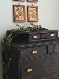 Tall Boy Black Papered Vintage Dresser Custom Listing Includes White Glove Ca Delivery Vintage Dressers Black Sideboard Tall Boys