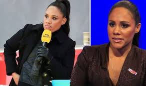 Just days before her first birthday. Bl Dy Let Myself Down Alex Scott Apologises After Viewer Calls Out Her Olympics Error Celebrity News Showbiz Tv Express Co Uk