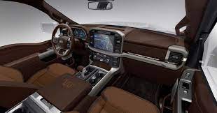 Courtesy of ford motor company. 2021 Ford F 150 Interior King Ranch The Fast Lane Truck