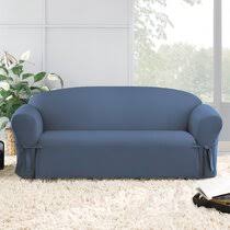 This elegant slipcover is sure to be a great option for your living space. Cotton Duck Loveseat Slipcover Wayfair