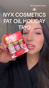 3 full size fat oil lip drips for $20?! @NYX Professional Makeup just  dropped their Fat Oil Lip Drip Trio Holiday Set! Includes 3 full size fat  oils: ✨ sheer pink, clear, and shimmering nude ✨ oil not ...