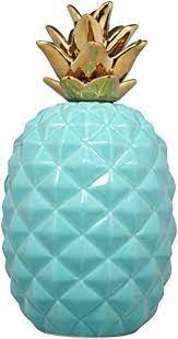 Home Essentials Aqua And Gold Pineapple Home Decor Read More At The Image Link Xmascollectiblefigurines Pineapple Room Pineapple Decor Decor