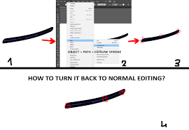 Quickest way to do this is with outline stroke, but then you'll get this united shape (see object in the middle below). Solved How To Revert Outline Stroke To Normal Path Editin Adobe Support Community 8641233