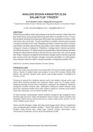 Di jasa desain kartun dan animasi ini kami tampilkan beberapa gambar kartun yang sudah kami desain dengan karakter anak usia dini. Pdf Analisis Desain Karakter Elsa Dalam Film Frozen