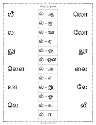 Grade 1, 1st grade, year 1 (printable worksheets). Free Tamil Compound Letters à®‰à®¯ à®° à®® à®¯ à®Žà®´ à®¤ à®¤ à®• à®•à®³ Worksheets 1st Grade Worksheets Reading Worksheets Preschool Worksheets