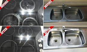 The dailymail shop is bringing you great deals on lots of ninja outdoor kitchen including ninja foodi grill griddle, black/ceramic. How A 6 00 Cleaning Product Can Transform Sinks And Stove Tops Daily Mail Online