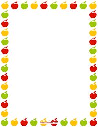 Free Apple Stationery And Writing Paper Free Paper Printables Writing Paper Borders For Paper