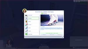 Mod The Sims Ice Skating Career Sims 4 Jobs Sims 4 Game Sims 4 Cheats