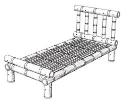 How To Make A Bamboo Bed With Images Bamboo Bedding Bamboo Furniture Bamboo Furniture Diy