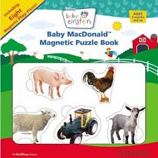 Livro Baby Macdonald Magnetic Puzzle Book Baby Einstein Special Formats Em Promocao Ofertas Na Americanas