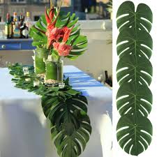 30 pieces tropical birds decorations, tropical hawaiian toucan parrot party hanging swirl foil ceiling decor for summer luau hawaiian beach pool party tiki party wedding birthday party supplies. Ourwarm Hawaiian Luau Theme Party Decorations Home Garden Decoration 12pcs Decoration Artificial Tropical Palm Leaves Buy 12pcs Artificial Tropical Palm Leaves For Hawaiian Luau Theme Party Decorations Home Garden Decoration Aa8238 Ourwarm
