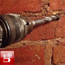 Ultra strong mounting tape by tesa powerbond. Drill Into Brick Or Mortar When Hanging Something Gf Video Diy Living Gardenfork Tv Wall Mounted Tv Decor Wall Mounted Tv Concrete Wall