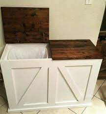When out of sensor range the lid will automatically close. Another Option For A Hidden Trashcan Farmhouse Decor Diy Furniture Home Decor Home Diy