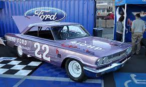 Did you know these fun facts and interesting bits of information? Just A Car Guy The Holman Moody Prepped Fireball Roberts 1963 Ford Galaxy 22 A Museum Nascar Race Cars Nascar Cars Ford Racing