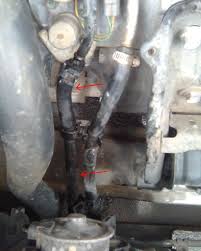 It is a black canister on the firewall with two steel fuel lines going into it. Hose To Radiator Is Leaking What Appears To Be Transmission Fluid Acurazine Acura Enthusiast Community