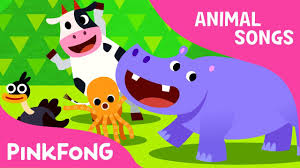Animal Action Animal Songs Pinkfong Songs For Children Youtube Kids Songs Animal Action Music For Toddlers