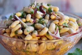 Piyaz Turkischer Weisse Bohnen Salat Dailyvegan Rezept Weisse Bohnen Salat Weisse Bohnen Bohnensalat