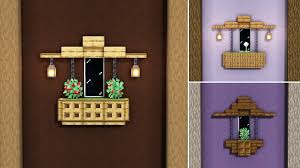 You can freely change the size of the circle by changing study for yourself !!* pc only / windows. Minecraft How To Design Windows For Your Survival Base Minecraft Map