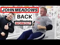 Watch the video, get the form correct, and then don't be afraid to work up to a heavy weight. John Meadows Back Day At Iron Works Lat Focused Youtube