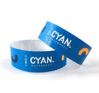 Pulseras RFID Tyvek UHF personalizables a todo color