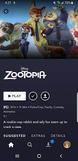 We did not find results for: Zootopia On Disney Plus Zootopia