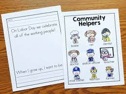 Labor Day For Little Learners Free Download Shown Kindergarten Social Studies Homeschool Activities Labor Day Crafts