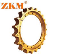 Heavy Duty Black Excavator Drive Wheel Undercarriage ...