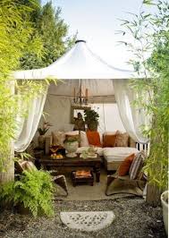 Garden Oasis Will Look Lovely Near The Frog Pond I M Designing Next Spring Rir Outdoor Rooms Outdoor Cabana Outdoor Living