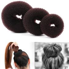 This is the ultimate way to successfully get your hair easily. Hair Donut Bun Maker Styling Tool 3pcs Life Changing Products