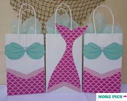 Mermaid Birthday Party Goodie Bags Mermaid Party Favor Bags Mermaid Birthday Party Supplies Mermaid Favor Bags Mermaid Mermaid Party Favors Bags Mermaid Party Decorations Wedding Party Bags