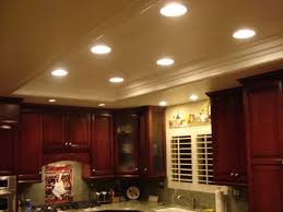 Before and after for updating drop ceiling kitchen. Idea For Replacing The Lovely Fluorescent Lighting In The Kitchen Kitchen Lighting Remodel Kitchen Ceiling Lights Kitchen Lighting Recessed
