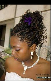 Braided updo micro braids for wedding ceremony. Braided Hairstyles Updo Micro Braids Hairstyles Braided Hairstyles