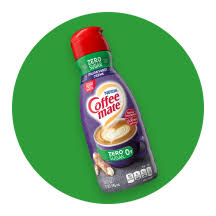 Corn syrup solids, hydrogenated vegetable oil. Liquid Coffee Creamer Official Coffee Mate