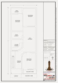 To buy this drawing, send an email with your plot size and location to support@gharexpert.com and one of our expert will contact you to take the process forward. P204 Smt Leela Devi House 20 X 50 1000 Sqft Floor Plan And 3d Elavation