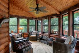 You can look at the address on the map. The Beaver Creek Rustic Sunroom Other By Tomahawk Log Country Homes Inc Houzz