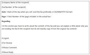 There is also a comments section to place any additional information. How To Write A Fax Cover Letter Thehighereducationreview